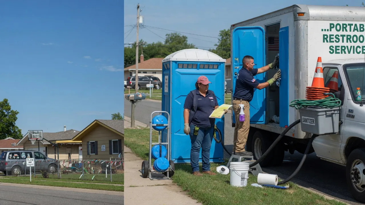 Porta Potty Rental in Fults, IL near me